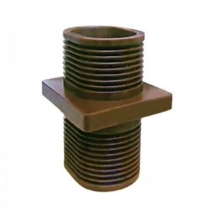 12KV High Voltage electrical parts Epoxy Resin insulated sleeve APG 180*230*270 wall bushing for indoor switch cabinet