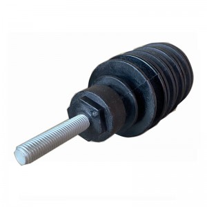 China High Voltage Black Insulated Rod