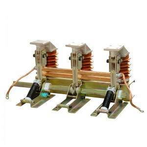 JN17-12/40 Indoor High Voltage AC Ground knife electronic earthing switch for MV switchgear