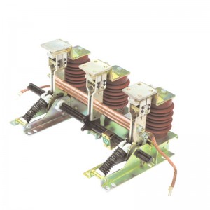 JN17-12/40 Indoor High Voltage AC Ground knife electronic earthing switch for MV switchgear