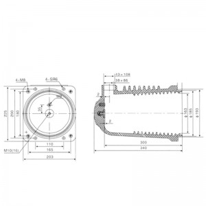 Brown Contact Box For Electrical Network Switchgear