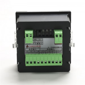 Three-phase intelligent current and voltmeter