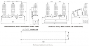 Factory Price For China Zw32-12 Outdoor Use High Voltage Vacuum Circuit Breaker